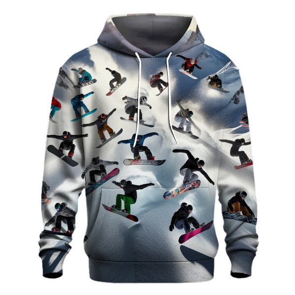 Snowboarding Stunts Hoodie