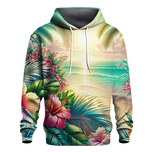 Breezy Tropical Escape Hoodie