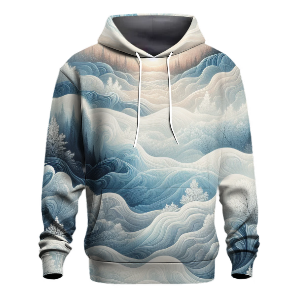 Frosted Winter Morning Hoodie