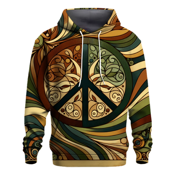 Hippie Harmony Patterns Hoodie