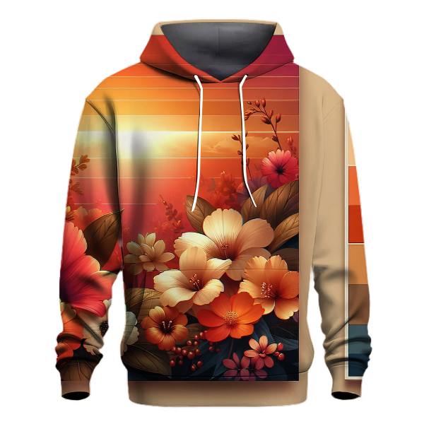 Floral Sunset Hoodie