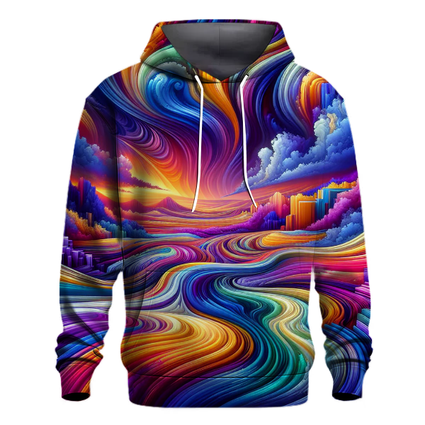 Electric Dreamscapes Hoodie