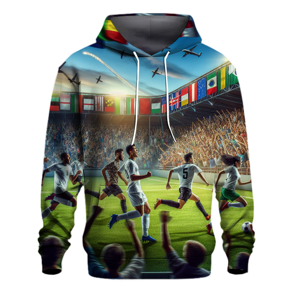 Soccer Goal Celebration Hoodie