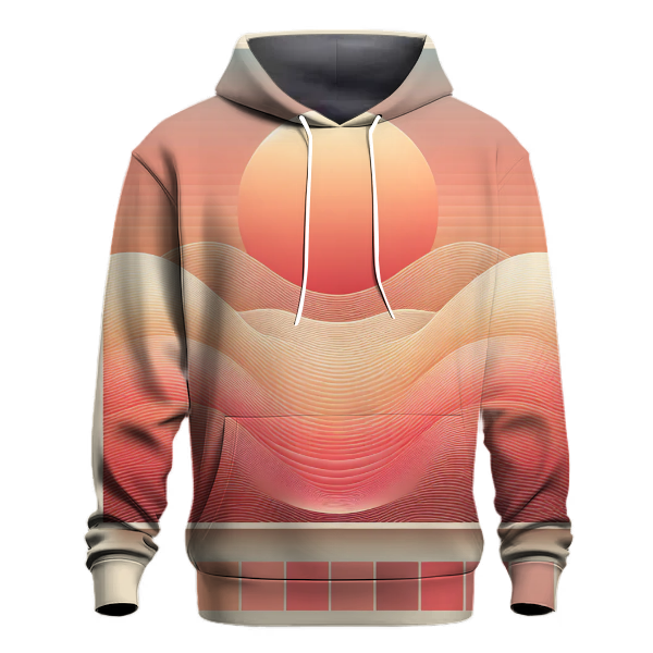 Serene Sunset Calm Hoodie
