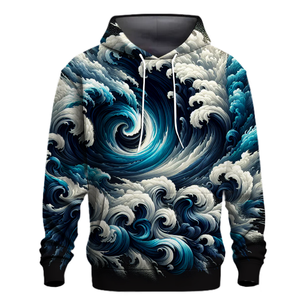 Tidal Waves Tie-dye Hoodie