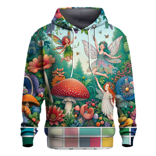 Joyful Woodland Fairies Hoodie