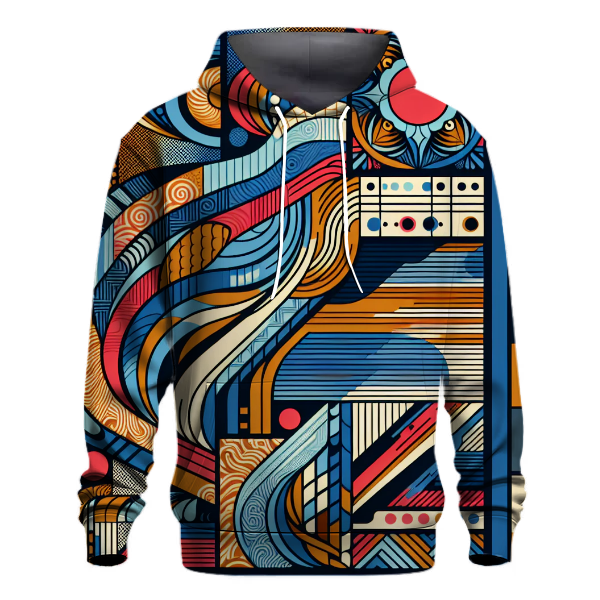Funky Plaid Parade Hoodie