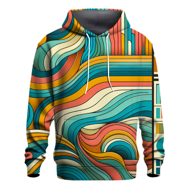 Nostalgic Funky Stripes Hoodie