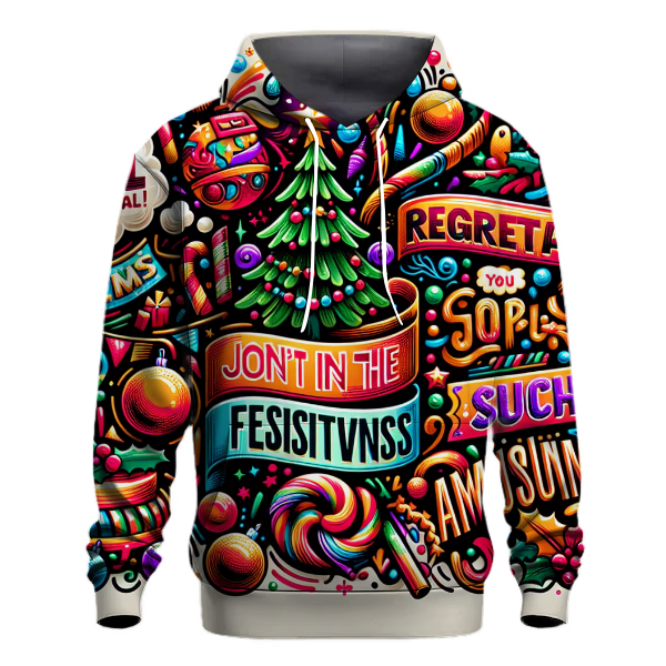 Charming Christmas Puns Hoodie