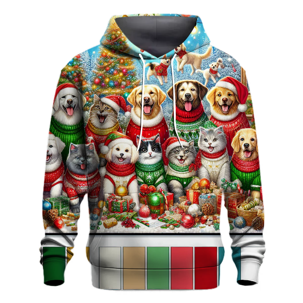 Jolly Christmas Tails Hoodie