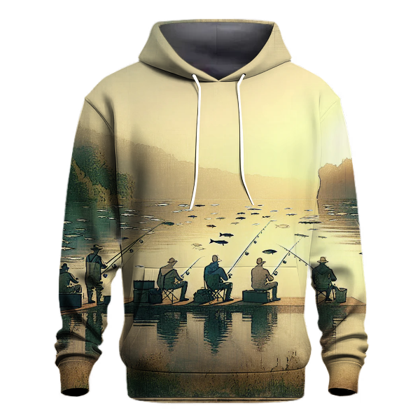 Fishing - Angler's Serenity Hoodie
