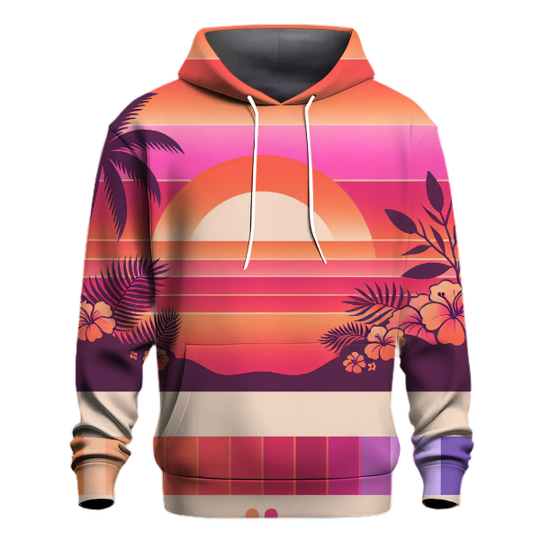 Tropical Sunset Mirage Hoodie