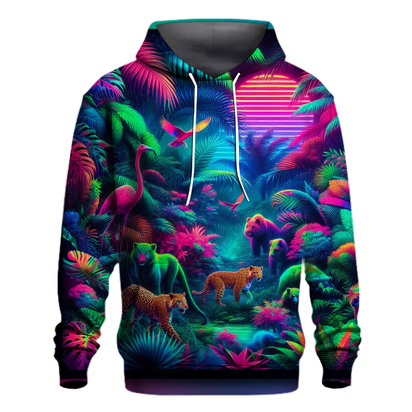 Electrifying Jungle Adventure Hoodie