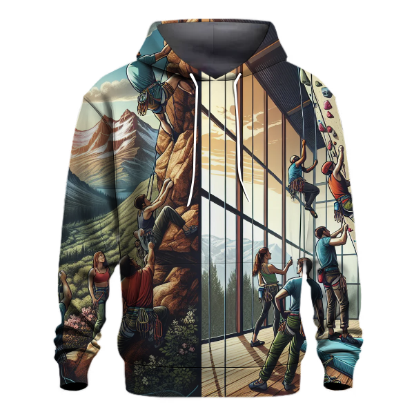 Rock Climbing Summit Hoodie