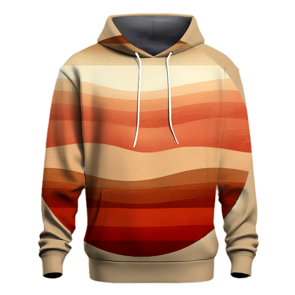Earthy Tones Gradient Design Hoodie