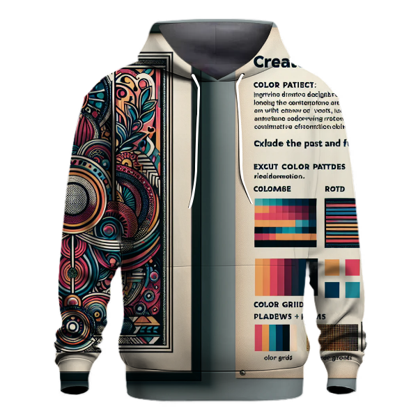 Retro Futuristic Delight Hoodie