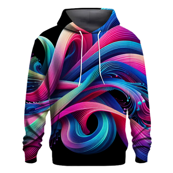 Wave Patterns Hoodie