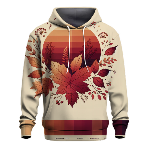 Autumn Harvest Gradient Design Hoodie