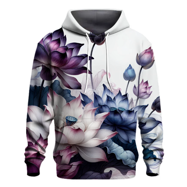 Mystical Lotus Bloom Hoodie