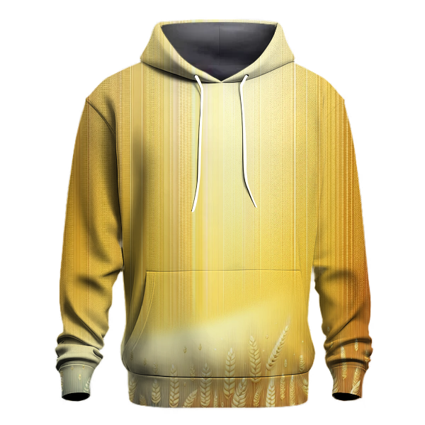 Golden Wheat Field Hoodie