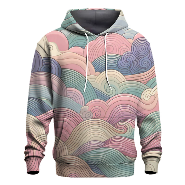 Hippie Wave Patterns Hoodie