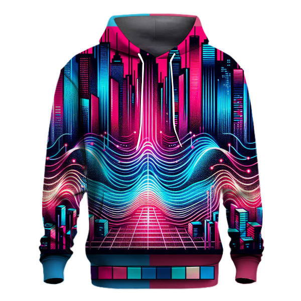 Bright Neon Pulse Hoodie