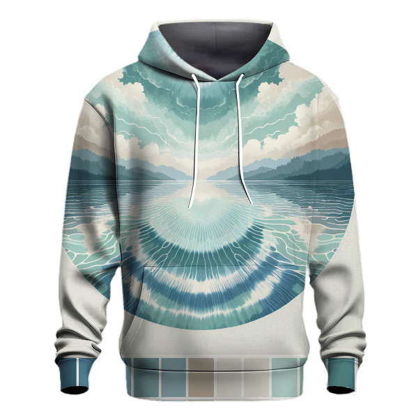 Serene Waters Tie-Dye Hoodie