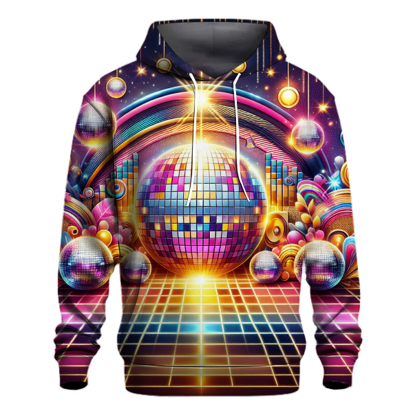 Neon Nights Dance Floor Hoodie