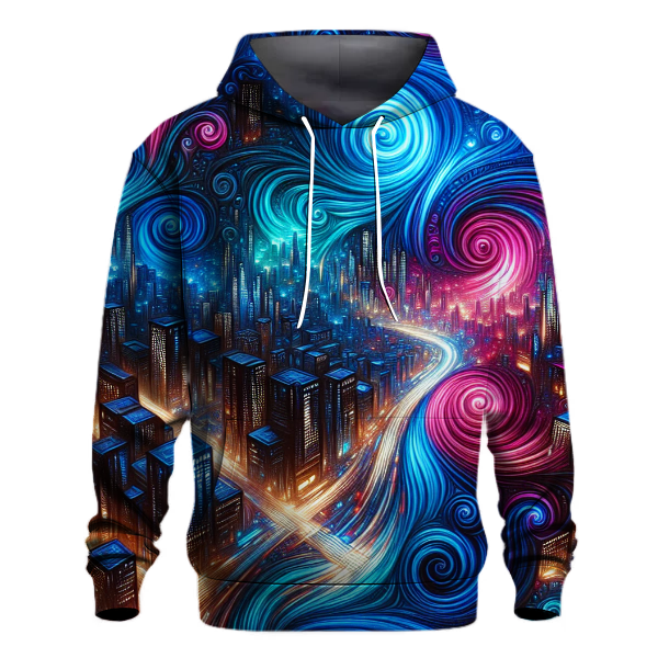 Bold Night Lights Hoodie