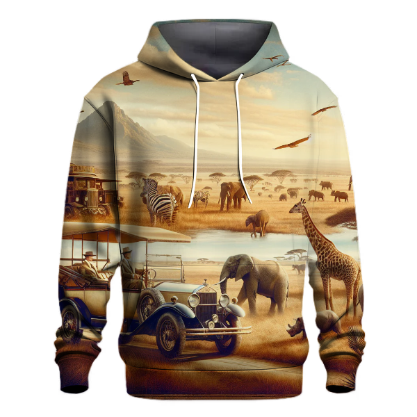 Retro Safari Adventure Hoodie