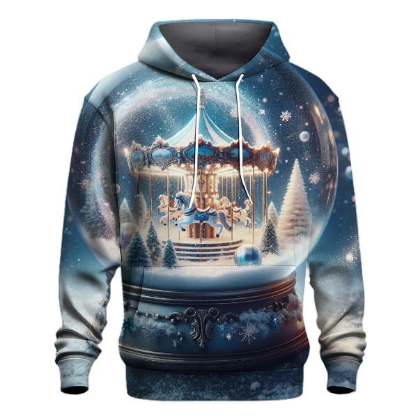 Snow Globe Carousel Hoodie