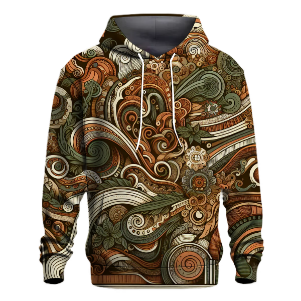 Bohemian Dreamscape Design Hoodie