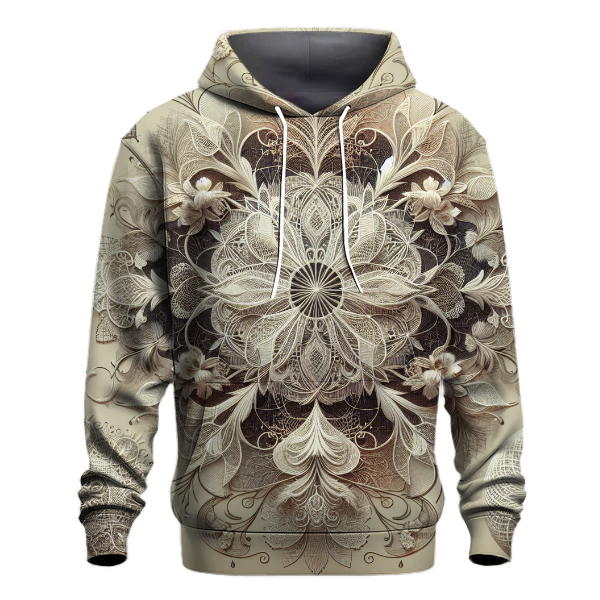 Intricate Lace Dreams Hoodie