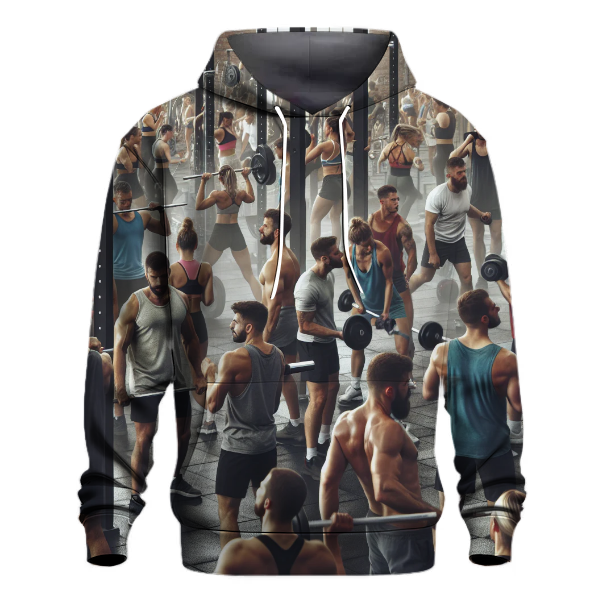 Motivational Fitness Journey Hoodie