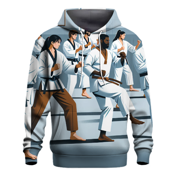 Martial Arts Tiger Hoodie