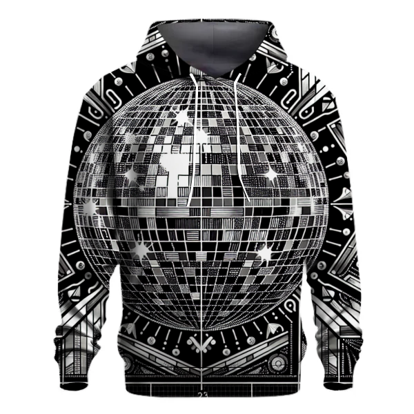 Disco Ball Reflection Hoodie