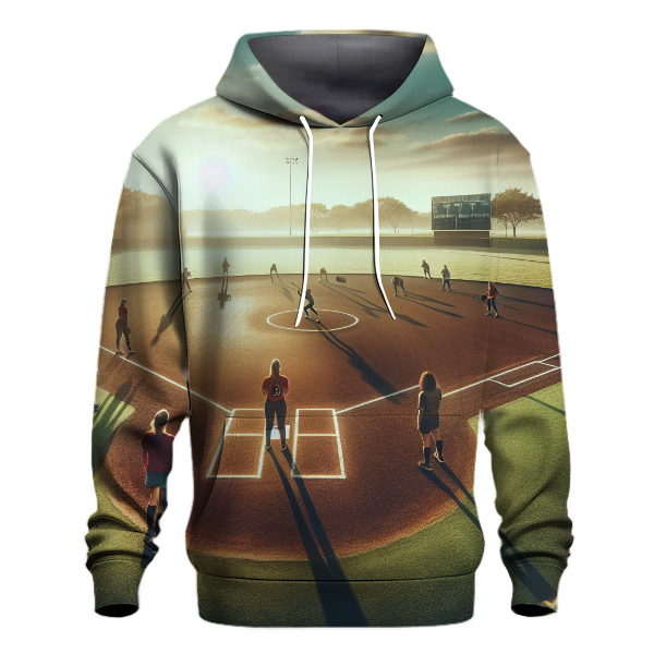 Softball Sunrise Hoodie