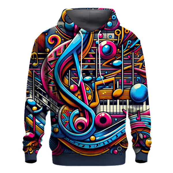 Retro Funk Groove Hoodie
