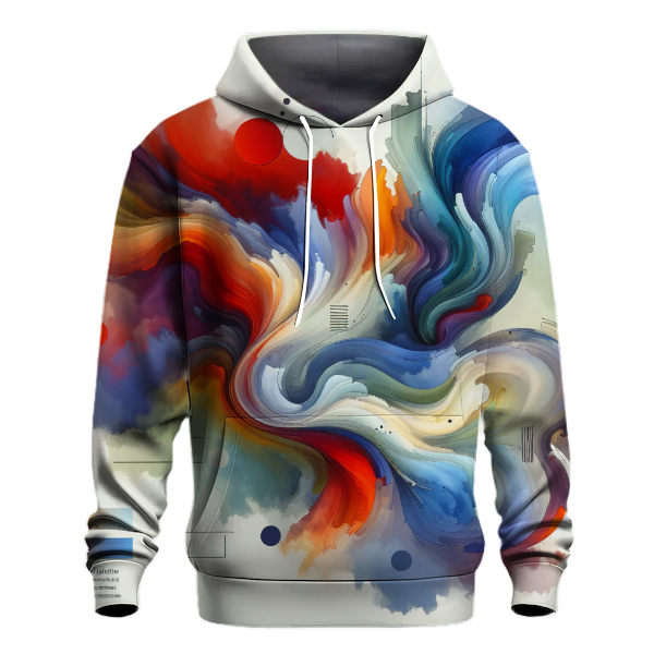 Artistic Watercolor Dreams Hoodie