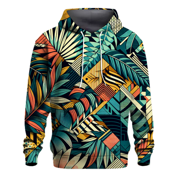 Retro Graphic Jungle Hoodie