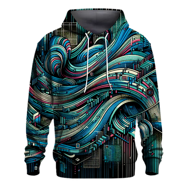 New Wave Digital Flow Hoodie