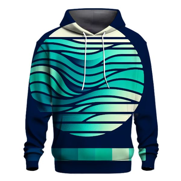 Mystic Ocean Gradient Design Hoodie