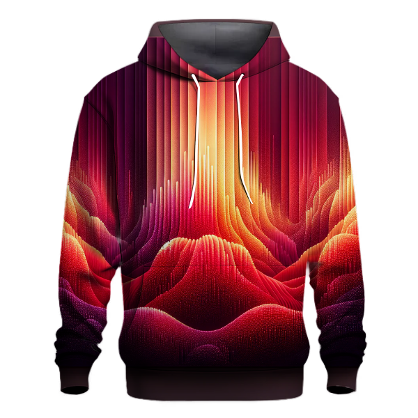 Twilight Ember Fade Hoodie