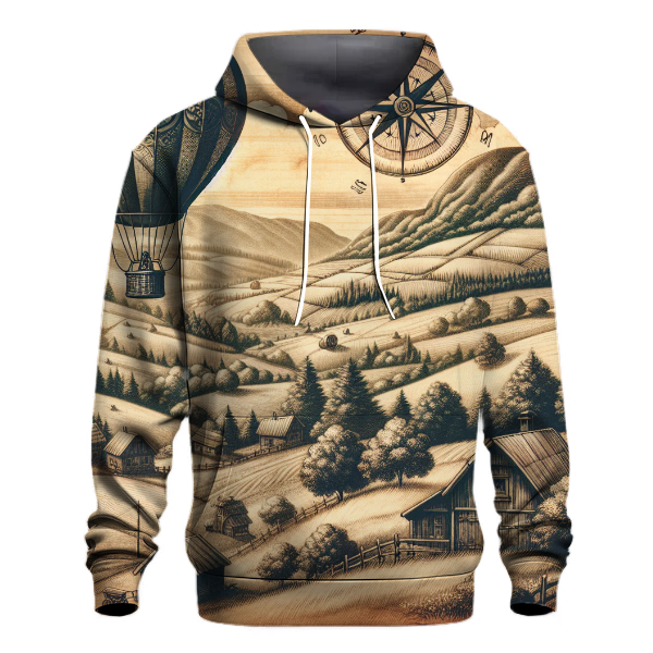 Vintage Adventure Tales Hoodie