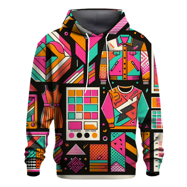 Funky Geometric Dreams Hoodie