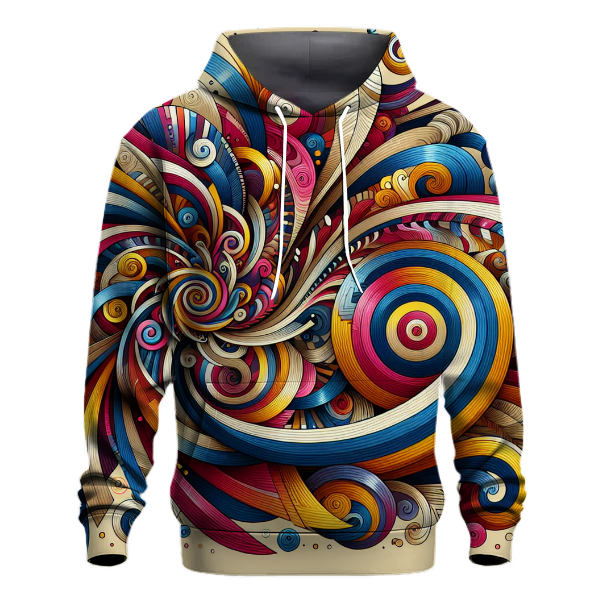 Spiral Burst Hoodie