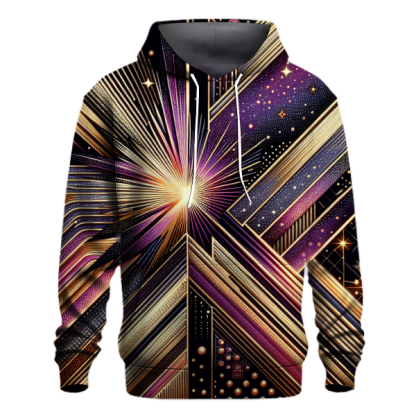 Cosmic Starburst Stripes Hoodie