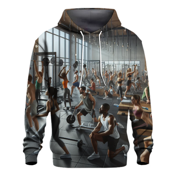 Gym Motivation and Strength Hoodie