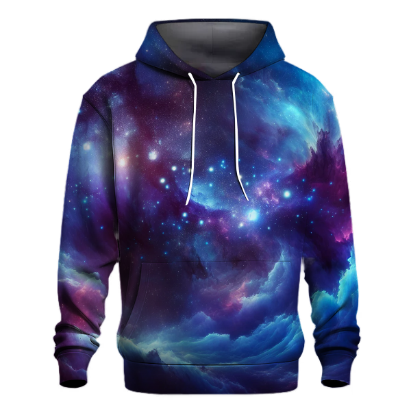 Dreamy Nebula Scene Hoodie