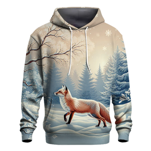 Winter Fairytale Fox Hoodie